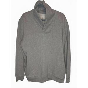The Normal Brand Light Gray Shawl Collar Pullover - Cozy Soft   - L